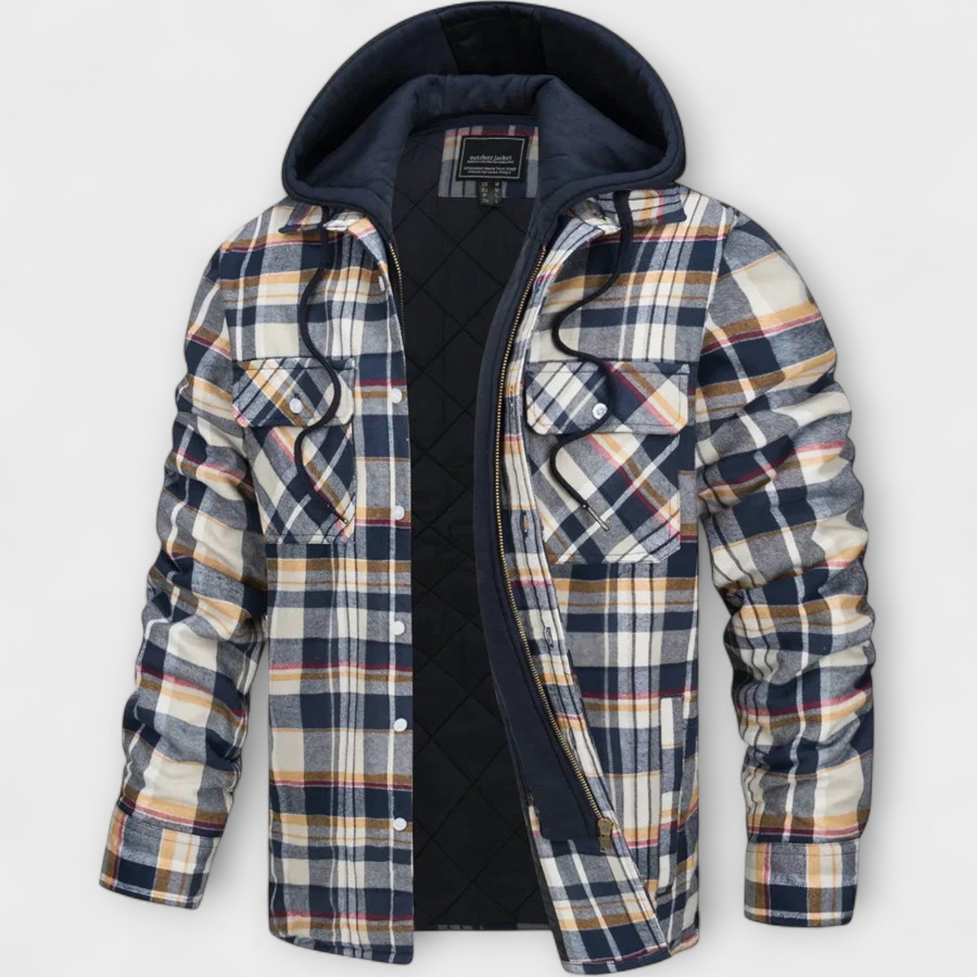 Elden™ | Classic Check Hooded Jacket