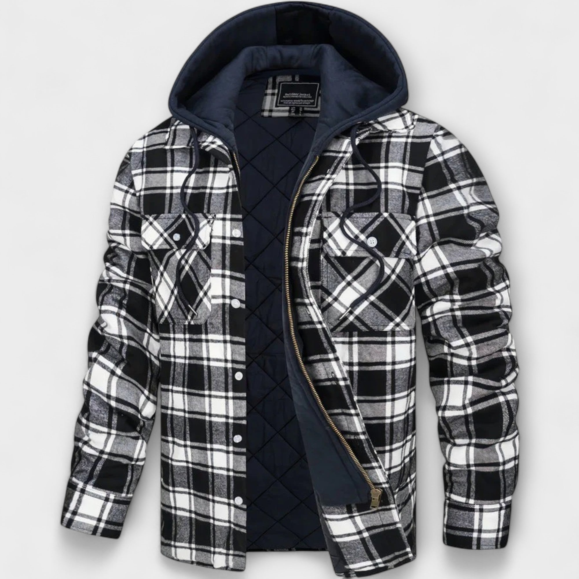 Elden™ | Classic Check Hooded Jacket