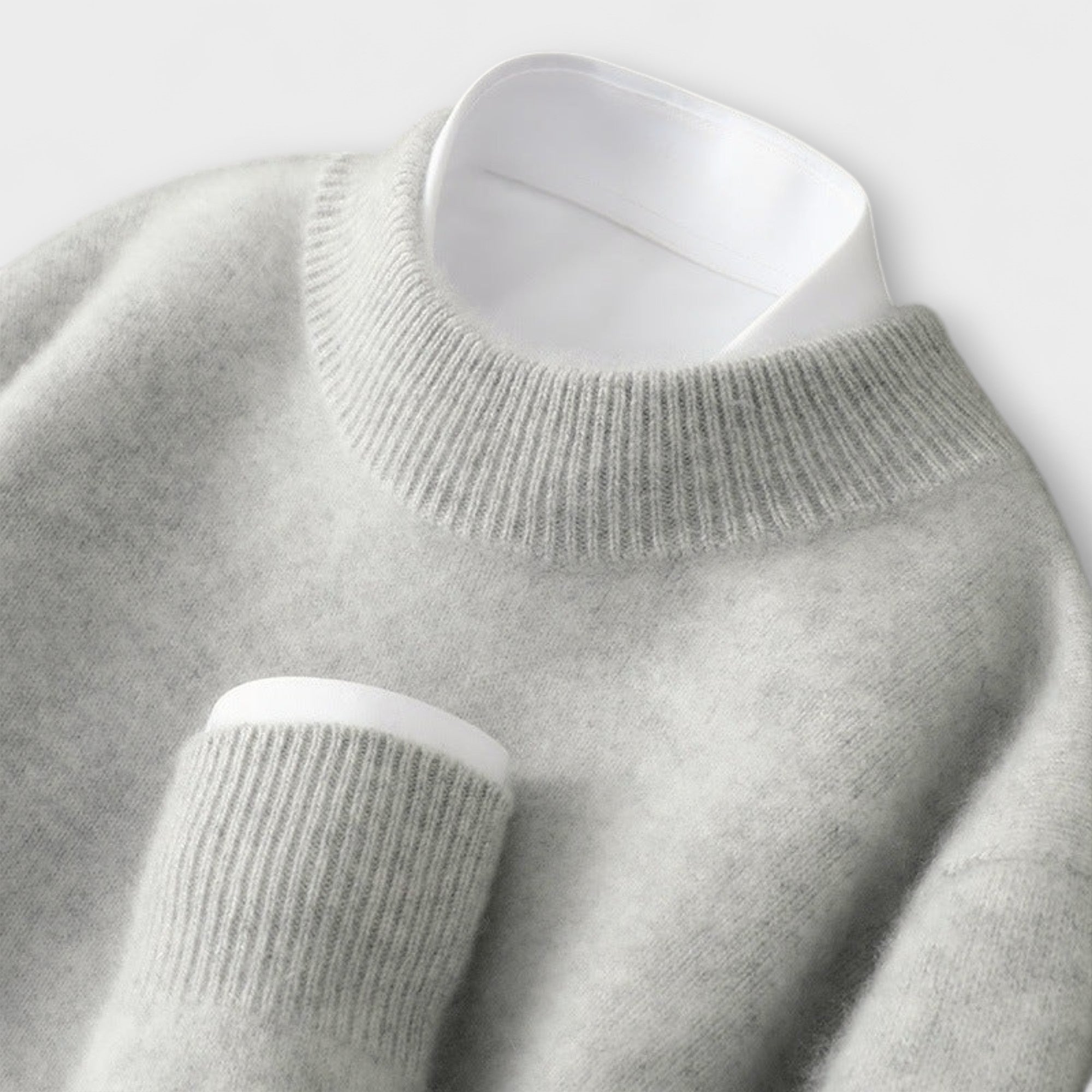 Elden™ | Cashmere Mock-Neck Sweater