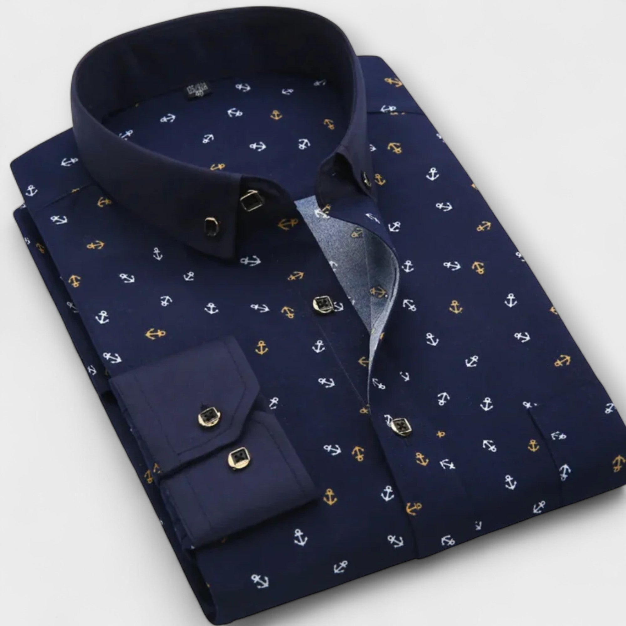 Elden™ | Nautical Print Shirt