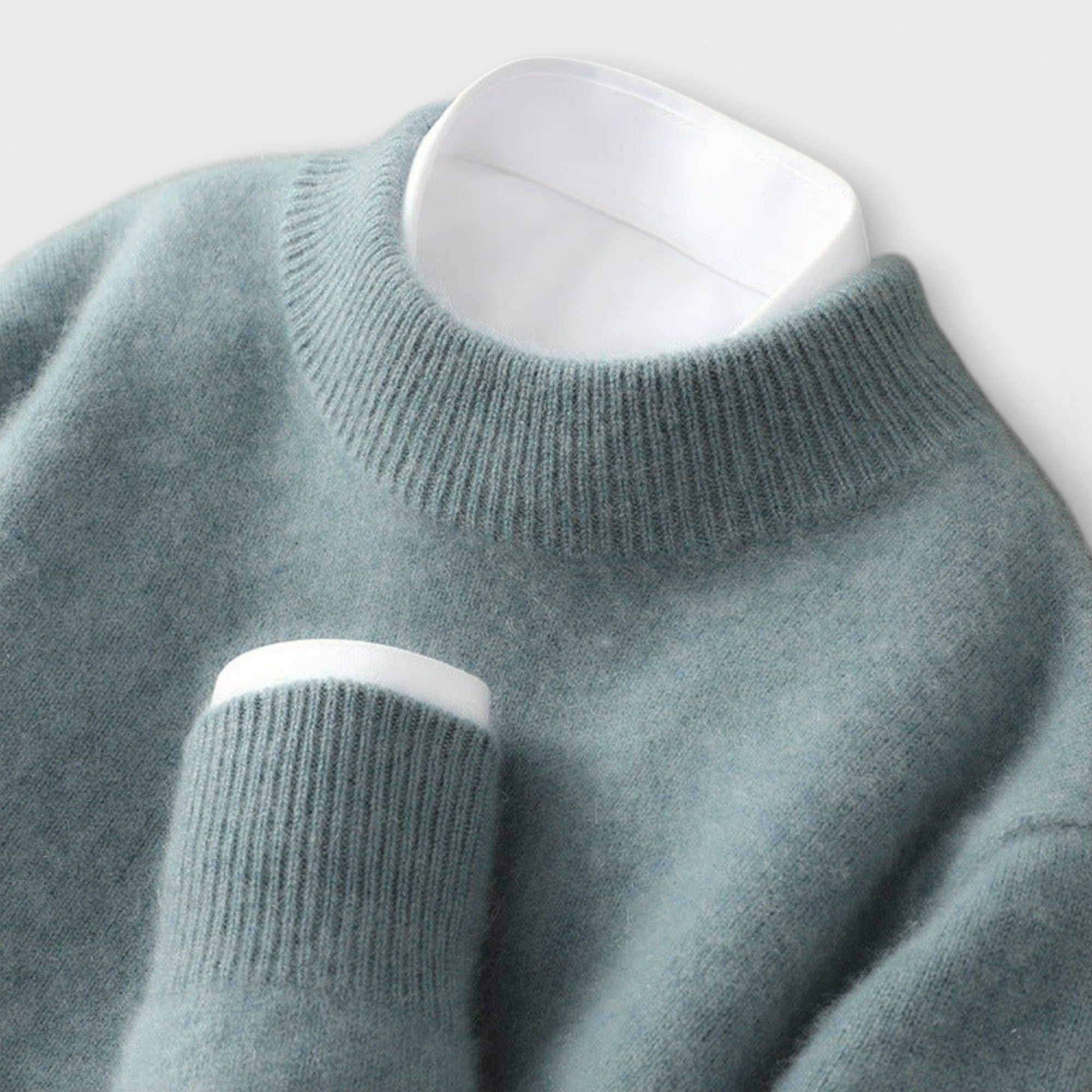 Elden™ | Cashmere Mock-Neck Sweater