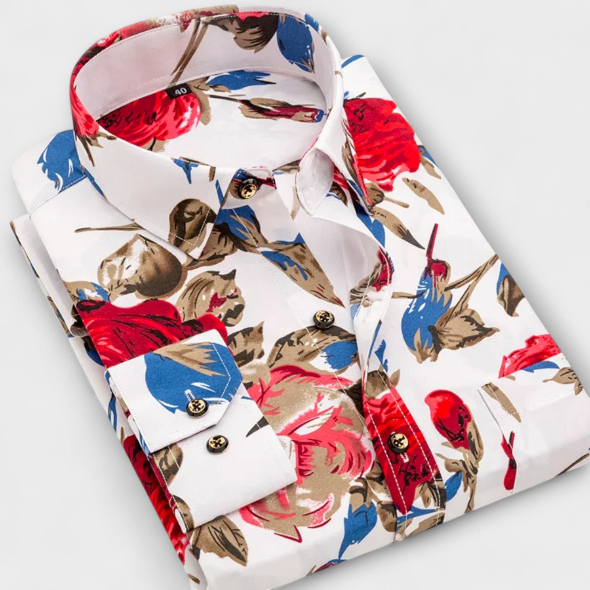 Elden™ | Nautical Print Shirt