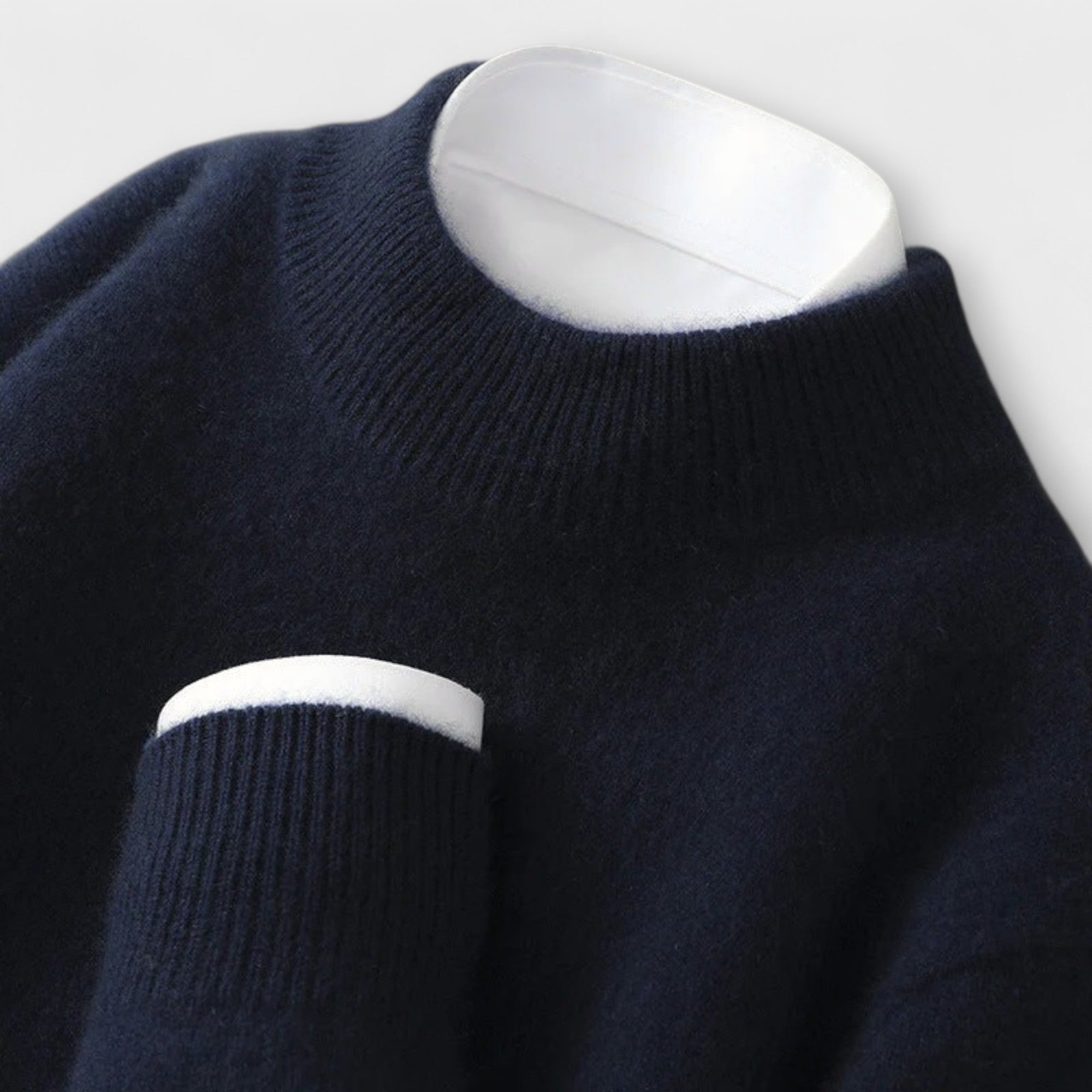 Elden™ | Cashmere Mock-Neck Sweater