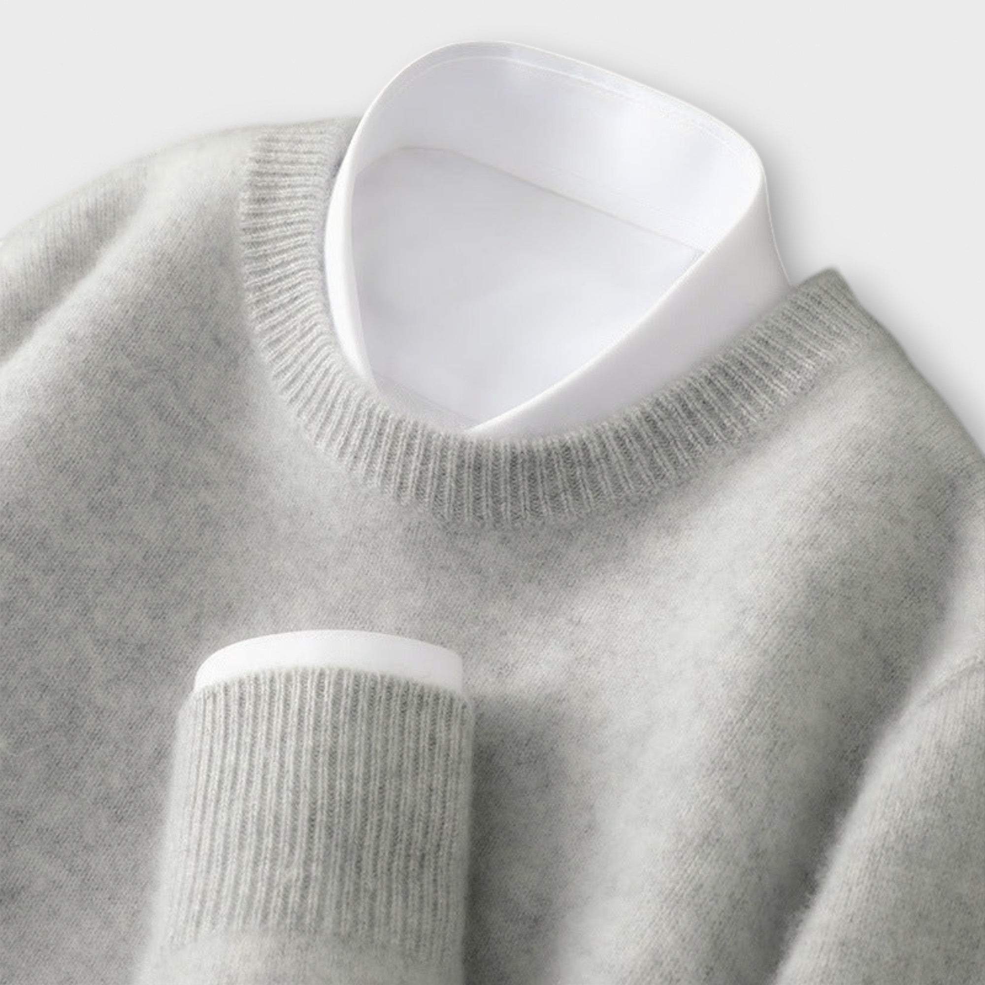 Elden™ | Cashmere Mock-Neck Sweater