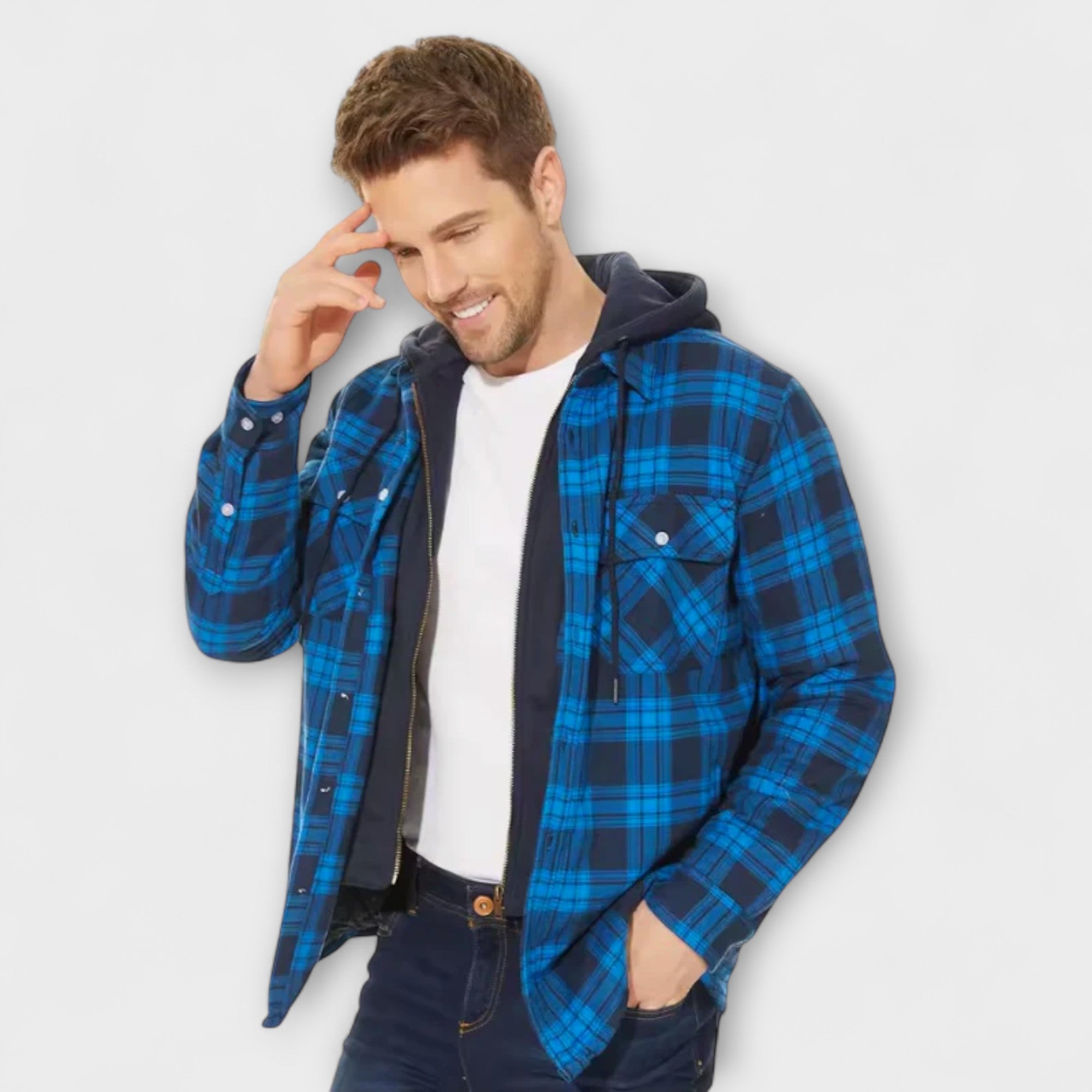 Elden™ | Classic Check Hooded Jacket