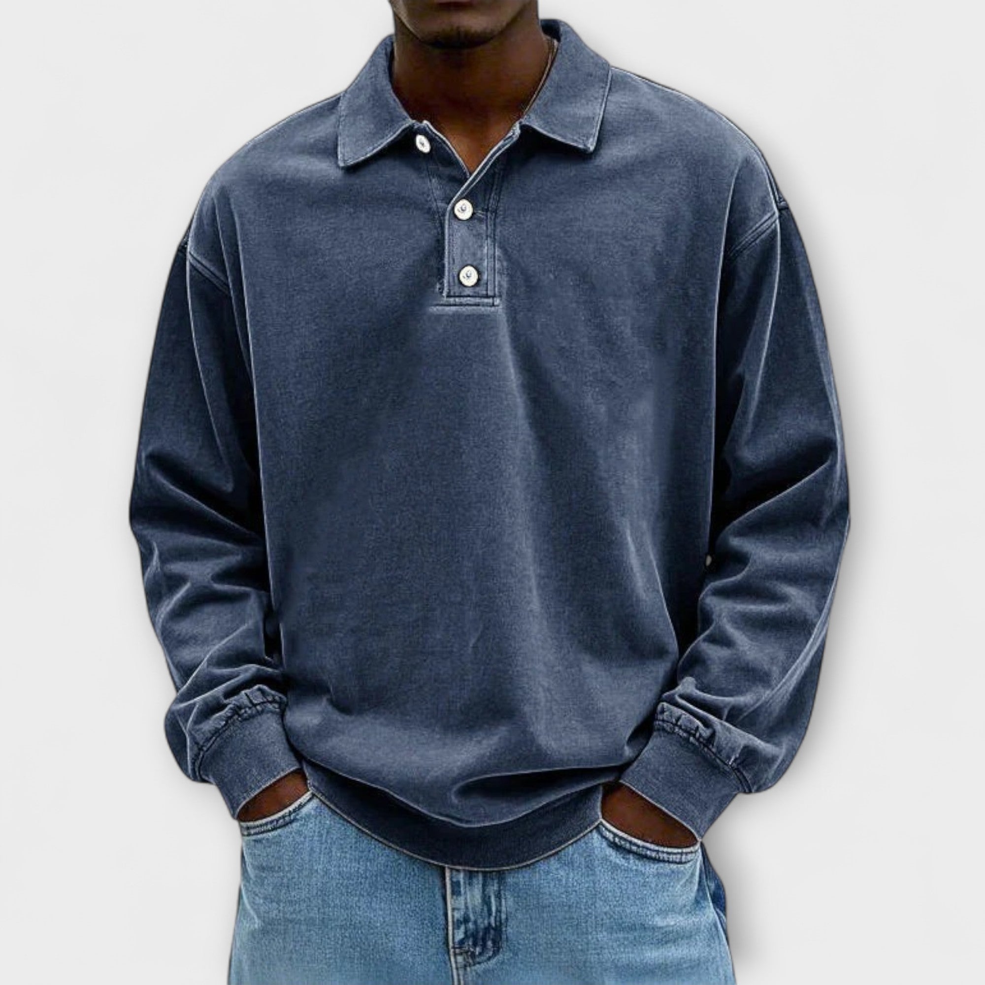 Elden™ | Vintage Cotton Long Sleeve Shirt