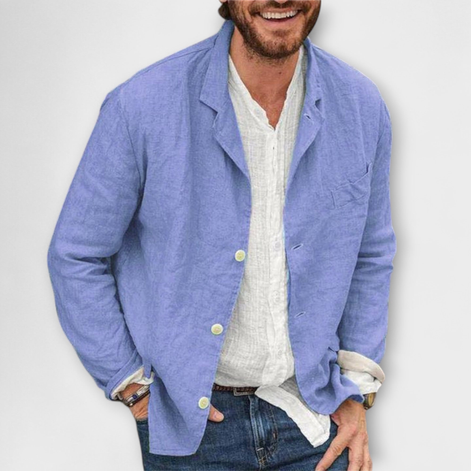 Elden™ | Lightweight Linen Jacket